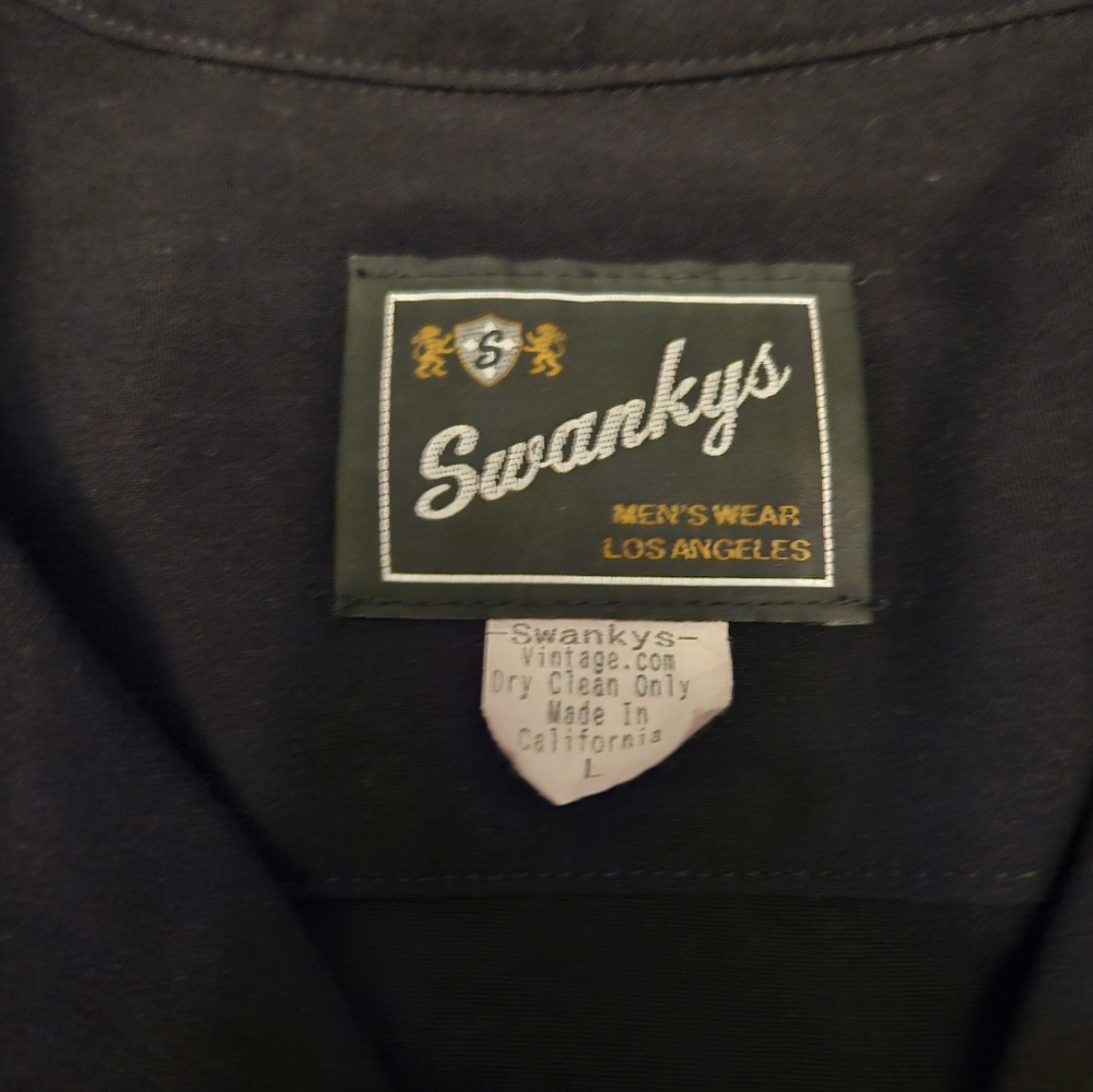 SWANKYS Dark Casual Button Down Shirt - Picture 4 of 4